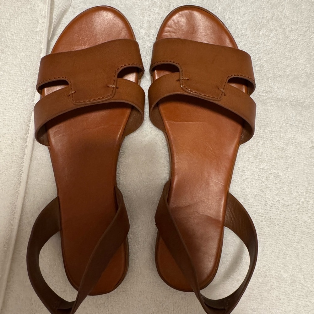Brown Leather Sandals